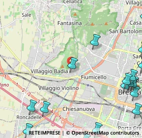 Mappa Via Cucca, 25127 Brescia BS, Italia (3.50105)