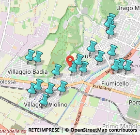 Mappa Via Cucca, 25127 Brescia BS, Italia (1.011)