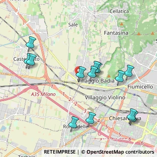 Mappa Gussago Via Mandolossa Ditta Gpb, 25064 Gussago BS, Italia (2.25308)