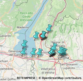 Mappa Grand’Affi Shopping Center Loc, 37010 Affi VR, Italia (12.2125)