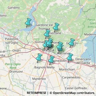 Mappa Via Gabriele Rossetti, 25128 Brescia BS, Italia (9.27231)