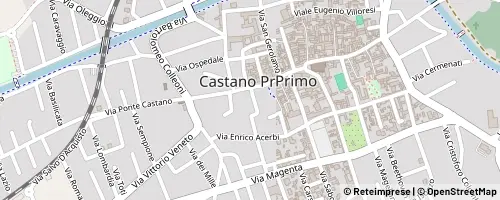Mappa Castano Primo