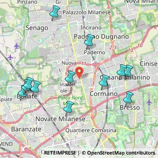 Mappa Via dell'Innovazione, 20032 Cormano MI, Italia (2.42667)