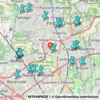 Mappa Via dell'Innovazione, 20032 Cormano MI, Italia (2.64)