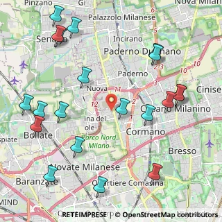 Mappa Via dell'Innovazione, 20032 Cormano MI, Italia (2.6585)