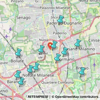 Mappa Via dell'Innovazione, 20032 Cormano MI, Italia (2.31917)