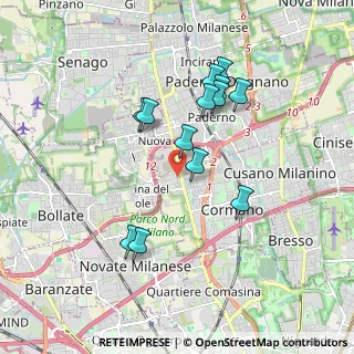 Mappa Via dell'Innovazione, 20032 Cormano MI, Italia (1.64846)