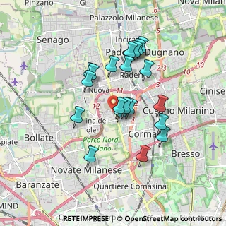 Mappa Via dell'Innovazione, 20032 Cormano MI, Italia (1.5235)