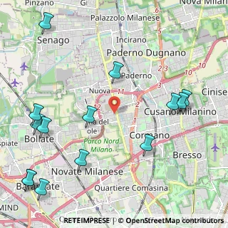 Mappa Via dell'Innovazione, 20032 Cormano MI, Italia (2.86643)