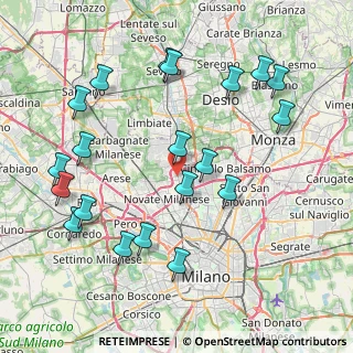 Mappa Via dell'Innovazione, 20032 Cormano MI, Italia (9.0425)