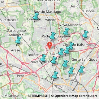Mappa Via dell'Innovazione, 20032 Cormano MI, Italia (4.20857)