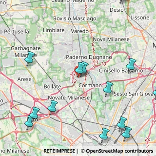 Mappa Via dell'Innovazione, 20032 Cormano MI, Italia (6.21571)