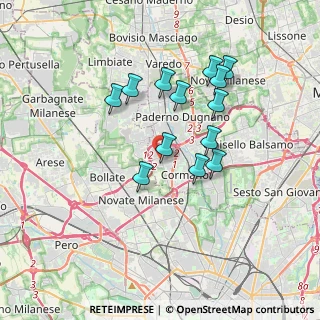 Mappa Via dell'Innovazione, 20032 Cormano MI, Italia (3.12846)