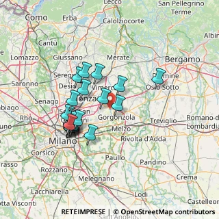 Mappa Via XXV Aprile, 20060 Pessano Con Bornago MI, Italia (12.316)