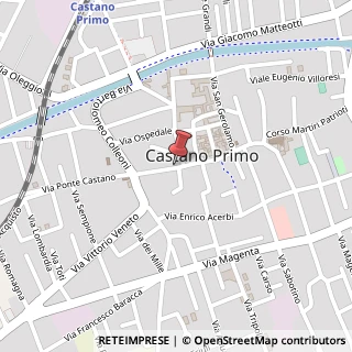 Mappa Corso San Rocco, 6, 20022 Castano Primo, Milano (Lombardia)