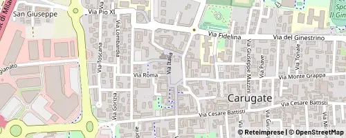 Mappa Carugate