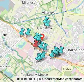 Mappa Via la Guardia, 20014 Nerviano MI, Italia (0.724)