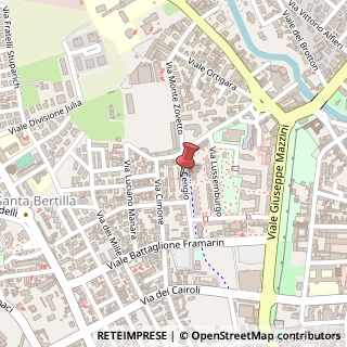 Mappa Via Cengio, 39, 36100 Vicenza, Vicenza (Veneto)