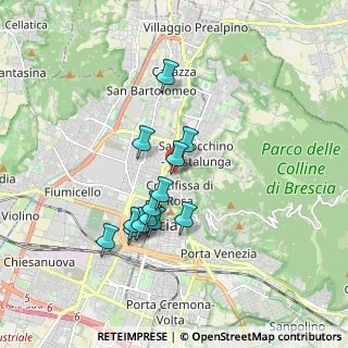 Mappa Via Santa Crocifissa di Rosa, 25128 Brescia BS, Italia (1.49692)