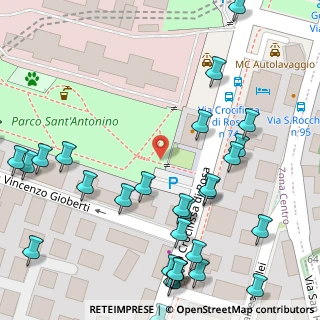 Mappa Via Santa Crocifissa di Rosa, 25128 Brescia BS, Italia (0.09333)