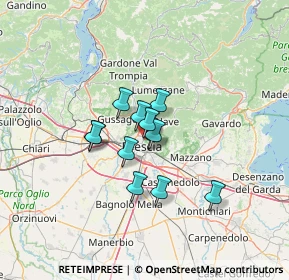 Mappa Via Santa Crocifissa di Rosa, 25128 Brescia BS, Italia (8.36167)