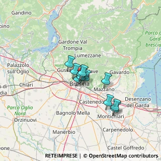 Mappa Via Santa Crocifissa di Rosa, 25128 Brescia BS, Italia (7.86091)