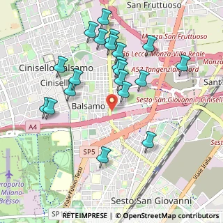 Mappa Via Ferraris, 20092 Cinisello Balsamo MI, Italia (1.007)
