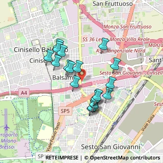 Mappa Via Ferraris, 20092 Cinisello Balsamo MI, Italia (0.752)