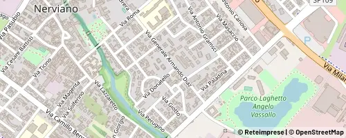 Mappa Nerviano