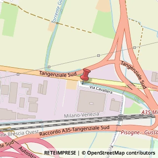 Mappa Via cavallera 6, 25045 Castegnato, Brescia (Lombardia)