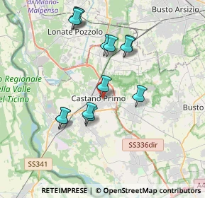 Mappa Via Sant'Antonio, 20022 Castano Primo MI, Italia (3.53308)