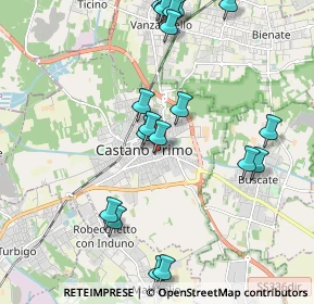 Mappa Via Sant'Antonio, 20022 Castano Primo MI, Italia (2.3195)