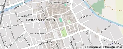 Mappa Castano Primo