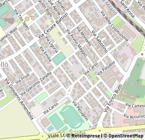 Mappa Via Carlo Poma, 20015 Parabiago MI, Italia (0.21923)