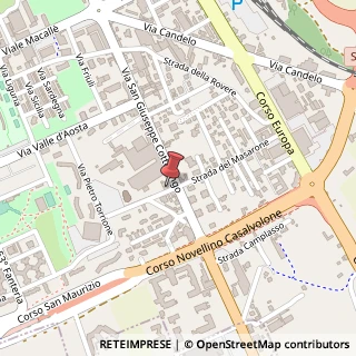 Mappa Strada al Lanificio, 2, 13900 Gaglianico, Biella (Piemonte)