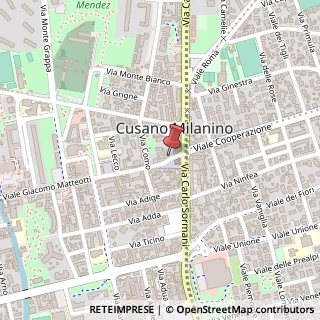 Mappa Piazza XXV Aprile, 11, 20095 Cusano Milanino, Milano (Lombardia)