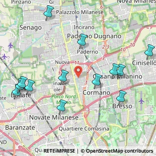 Mappa Via IV Novembre, 20032 Cormano MI, Italia (2.58077)