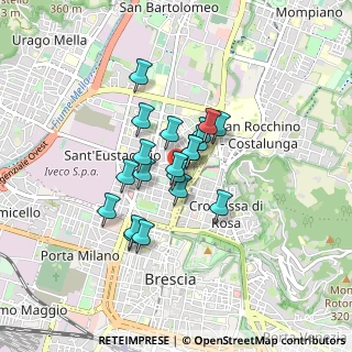 Mappa Via Damiano Chiesa, 25128 Brescia BS, Italia (0.581)