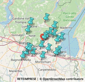Mappa Traversa di Via Castello Sera, 25080 Nuvolento BS, Italia (11.433)