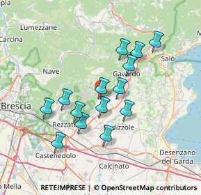 Mappa Traversa di Via Castello Sera, 25080 Nuvolento BS, Italia (6.25714)