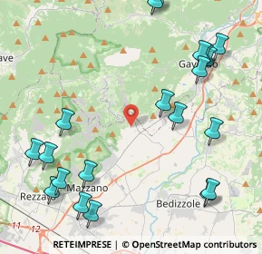 Mappa Traversa di Via Castello Sera, 25080 Nuvolento BS, Italia (5.431)