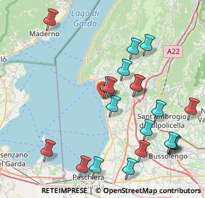Mappa Piazzale Gramsci, 37011 Bardolino VR, Italia (8.918)
