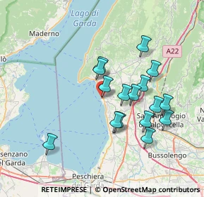 Mappa Piazzale Gramsci, 37011 Bardolino VR, Italia (6.565)