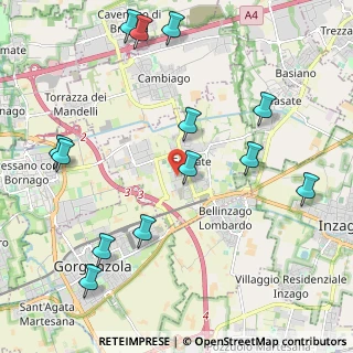 Mappa Via Giacomo Matteotti, 20060 Gessate MI, Italia (2.50462)
