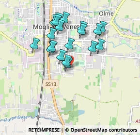 Mappa Via Giuseppe Ungaretti, 31021 Mogliano Veneto TV, Italia (0.83)