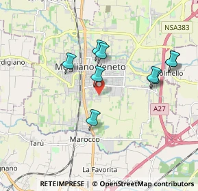 Mappa Via Giuseppe Ungaretti, 31021 Mogliano Veneto TV, Italia (2.46167)