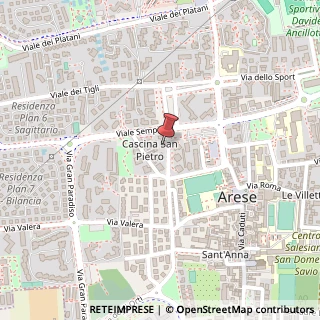 Mappa Via XXV Aprile, 21, 20020 Arese, Milano (Lombardia)