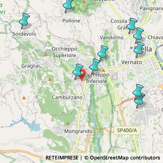 Mappa Via per Camburzano, 13897 Occhieppo Inferiore BI, Italia (2.85)