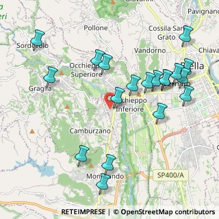 Mappa Via per Camburzano, 13897 Occhieppo Inferiore BI, Italia (2.30053)