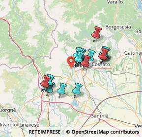 Mappa Via per Camburzano, 13897 Occhieppo Inferiore BI, Italia (10.36278)